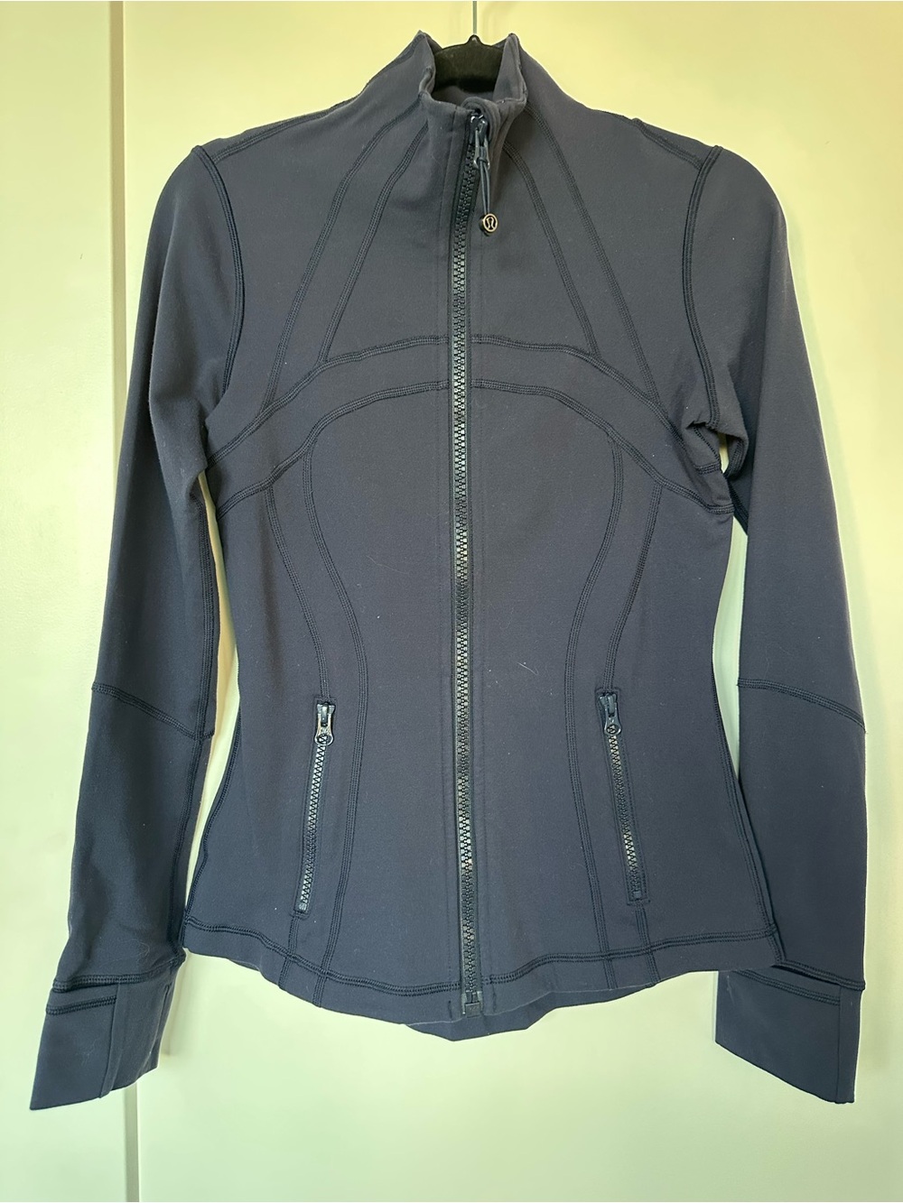 Lululemon Define Jacket in a Navy Blue